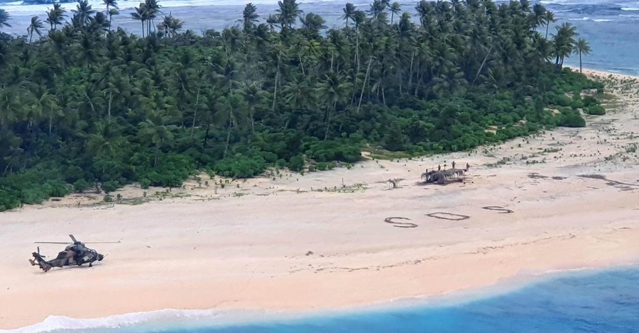 Моряки едва не погибли на необитаемом острове в Микронезии: помогла надпись на песке