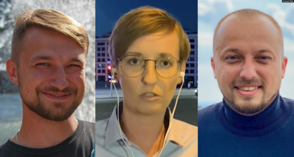 В Минске задержали украинских журналистов