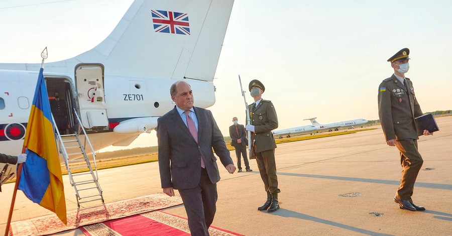 В Украину прибыл министр обороны Великобритании