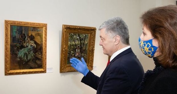 На повторно арестованные картины Порошенко смотреть еще можно
