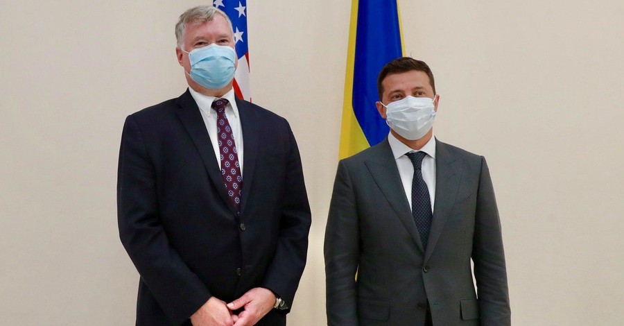Зеленский в родном Кривом Роге встретился с заместителем госсекретаря США