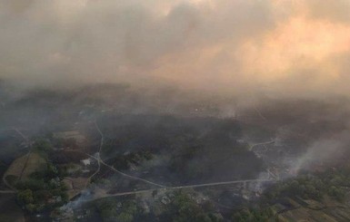 Пожары в Харьковской области: госпитализировали первого пострадавшего
