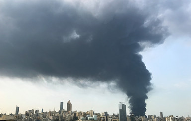 В порту Бейрута возник пожар спустя месяц после разрушительного взрыва