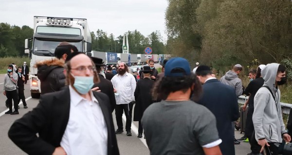 Хасиды рвутся в Украину: пограничники были вынуждены закрыть пункт пропуска на белорусской границе