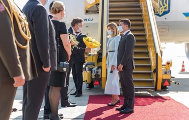 Президент Австрии встретил Зеленских: первой леди пришлось пробежаться