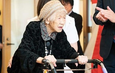 Самая старая женщина в мире признана рекордсменкой в Японии