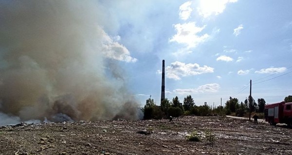 Киев оказался в дыму из-за пожара на торфяниках