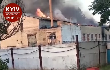 Под Киевом произошел пожар в исправительной колонии