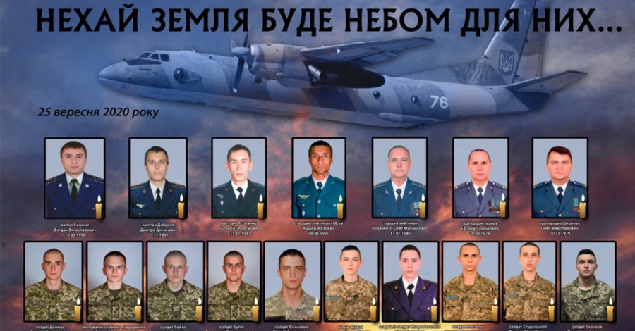 Официальный список погибших в авиакатастрофе АН-26Ш