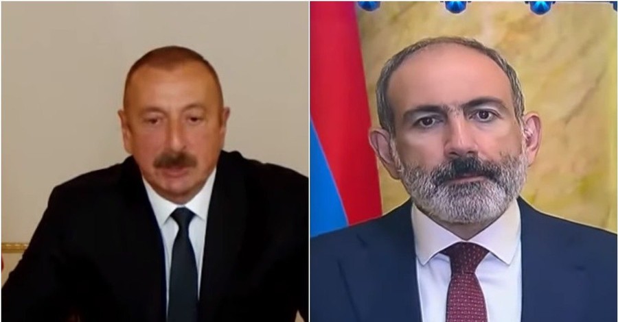 Лидеры Азербайджана и Армении 