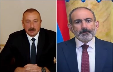 Лидеры Азербайджана и Армении 