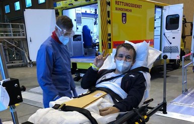 В Германию прибыл спецборт с ранеными украинскими бойцами