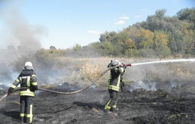 Пожары на Луганщине: спасатели ликвидировали крупнейший очаг возгорания