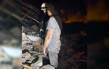 Ночью в Днепре рухнул 2-этажный дом