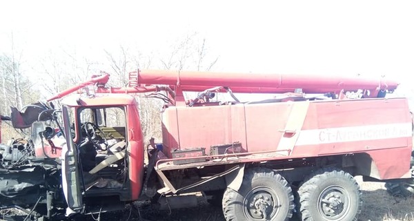 На Луганщине подорвались лесники, помогавшие тушить пожар 