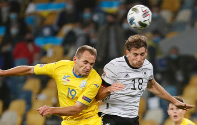 Украина уступает Германии 1:2