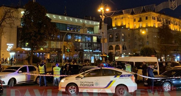 В Киеве на Крещатике спецназ открыл стрельбу, чтобы задержать бандитов-иностранцев