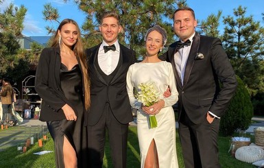 Владимир Остапчук женился. Невеста выбрала платье в ретро-стиле