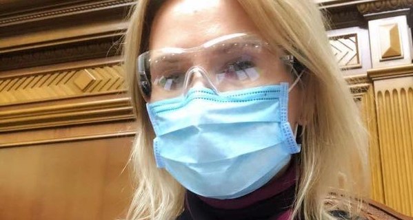 Вице-спикер Рады Кондратюк по ошибке предложила штрафовать коллег-депутатов на 17 тысяч евро за отсутствие масок 