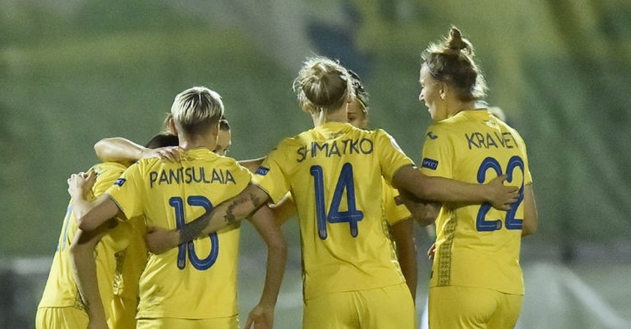 Женская футбольная сборная Украины разгромила на выезде Грецию в отборе на Евро-2022