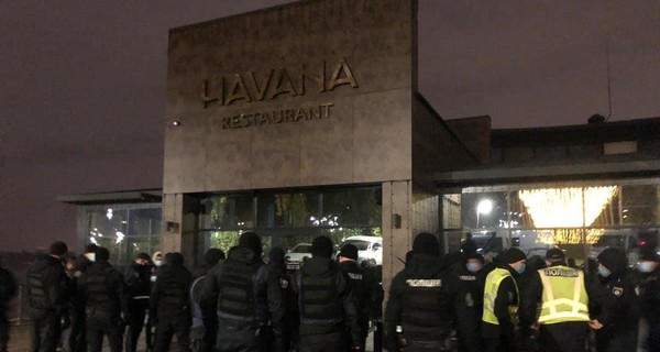 В Киеве полиция штурмовала ресторан Havana: нарушил карантин