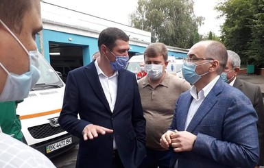 Врачи экстренной медицинской помощи Ровенской области выступили в поддержку министра Степанова