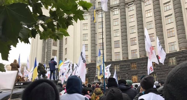 Полиция задержала под Радой одного из протестовавших