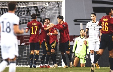 Испания разгромила Германию 6:0 и выиграла группу Лиги Наций