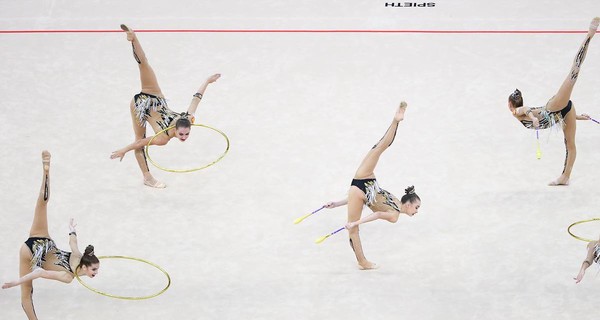 В Киеве состоялась церемония открытия 36-го чемпионата Европы по художественной гимнастике