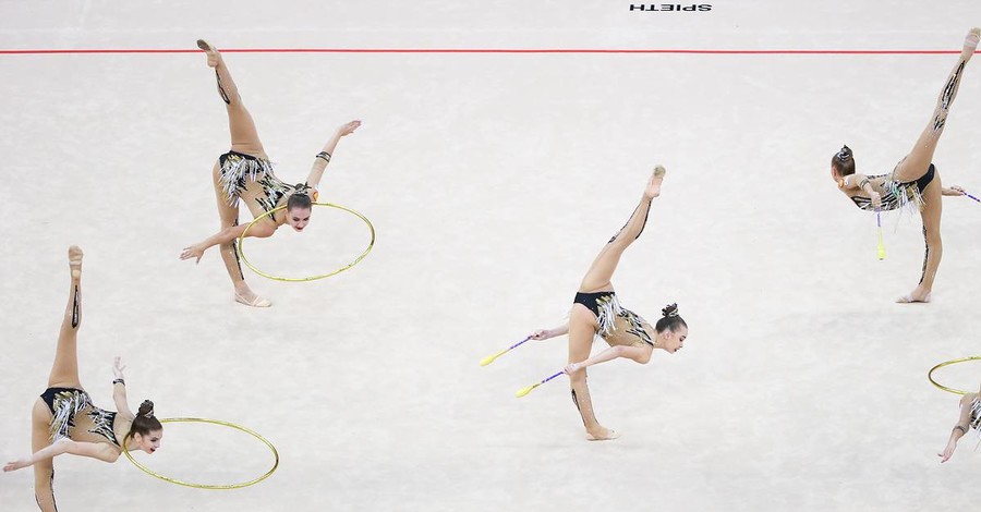 В Киеве состоялась церемония открытия 36-го чемпионата Европы по художественной гимнастике