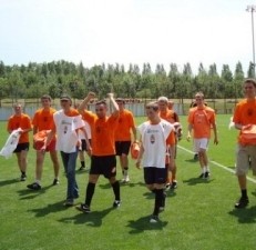 «Шахтер» устроил футбольный турнир между журналистами [ФОТО] 