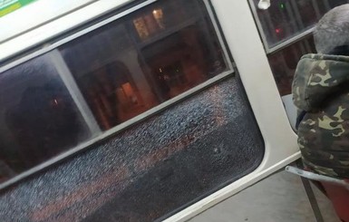 В Харькове обстреляли трамвай с пассажирами