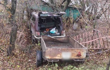 На Харьковщине 14-летний парень угнал и разбил за день три машины