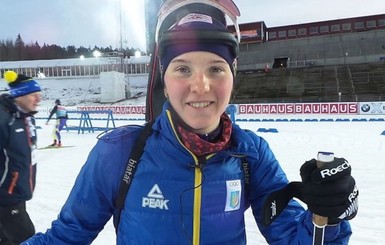 Украинская биатлонистка Дарья Блашко показала лучший результат в карьере