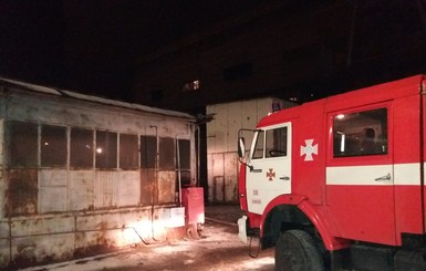 На Харьковщине горела Змиевская ТЭС