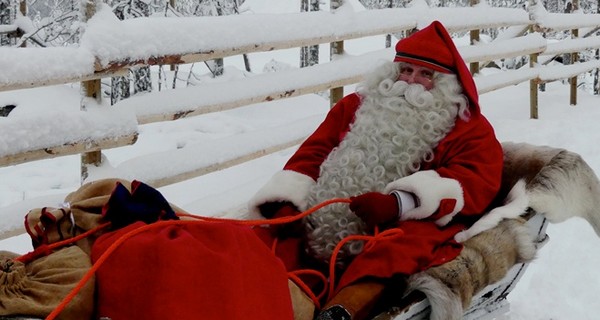 Этим вечером над Украиной пролетит Санта-Клаус 