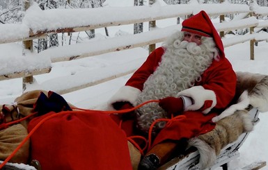 Этим вечером над Украиной пролетит Санта-Клаус 