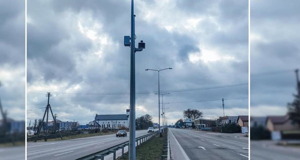 С начала работы автоматические камеры на дорогах Львовщины зафиксировали 827 нарушений
