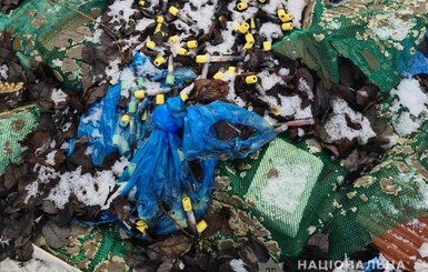 Во Львовской области обнаружили свалку медицинских отходов