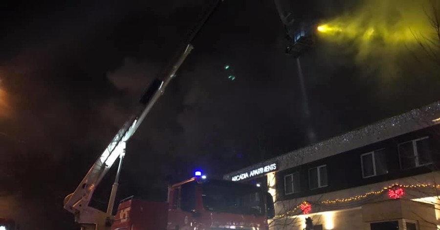 В Одессе горел отель: погибли два постояльца