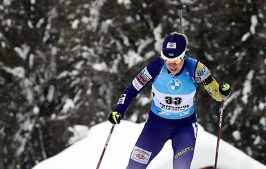 Биатлонистка Юлия Джима завоевала первую медаль для сборной Украины в сезоне