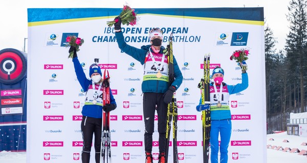 Украинка Анастасия Меркушина взяла серебро на Чемпионате Европы по биатлону