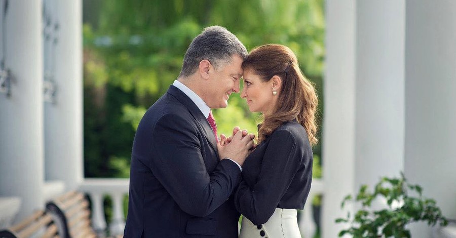 Петр Порошенко романтично поздравил жену с днем рождения: Безгранично люблю