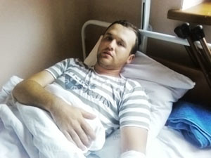 Пострадавший во время взрыва в Белоруссии украинец Алексей ТЯГЛОВ: «Я уверен, что это был теракт» 