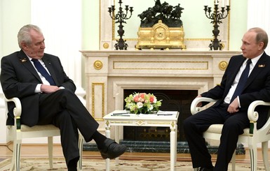 Президент Чехии принял русинов, которые хотят автономии в Украине