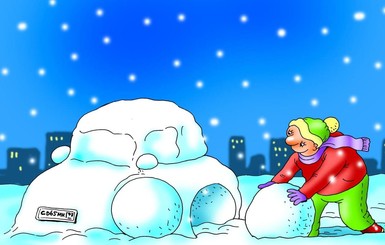 Анекдоты про снегопады: 12 февраля