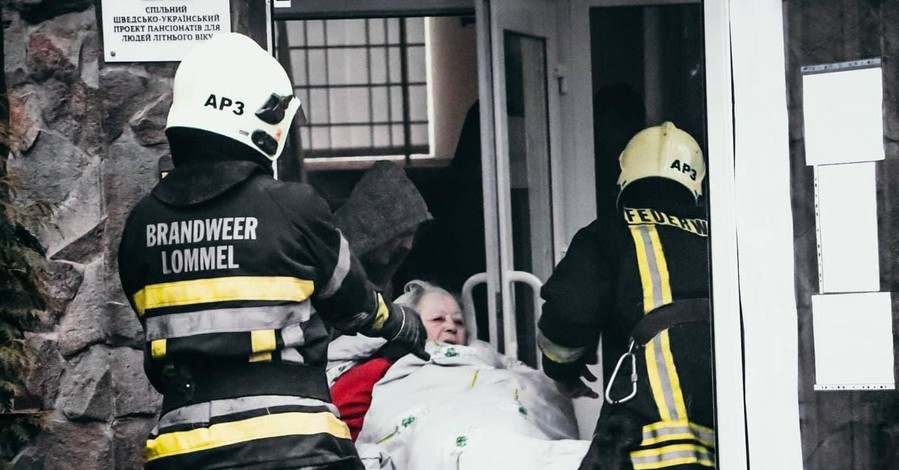 Полиция расследует ЧП в киевском доме престарелых как нарушение требований пожарной безопасности