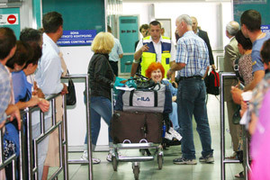 В аэропорту Борисполь тормошат туристов даже в «зеленом коридоре» 