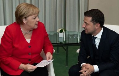 Зеленский, Меркель и Шмыгаль открыли украинско-германский бизнес-форум