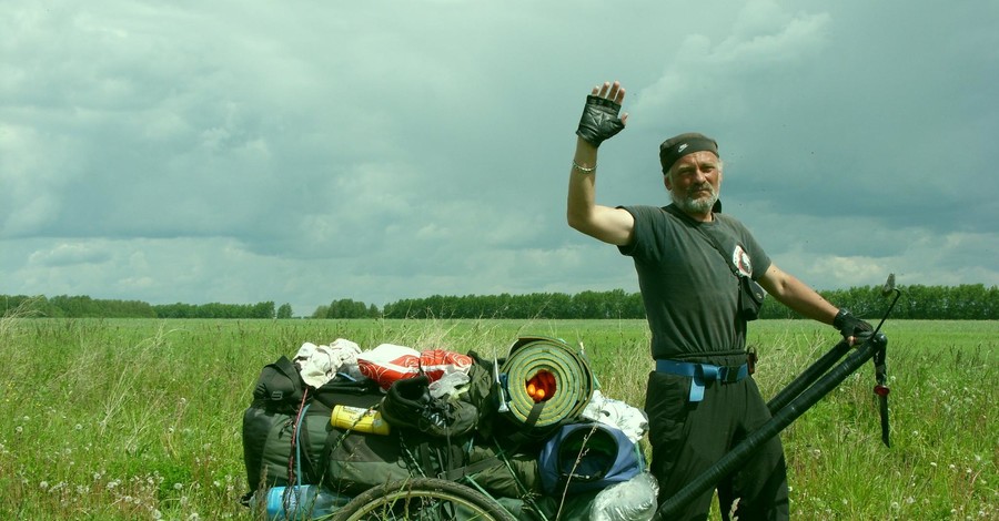 Известный украинский путешественник собрался пешком дойти из Киева в Днепр